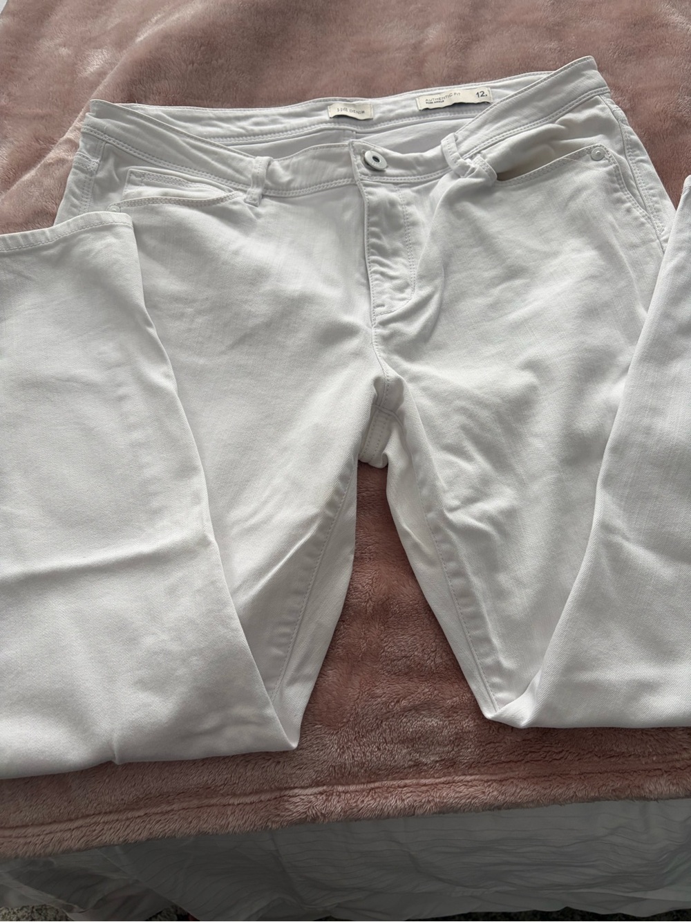 J. Jill White Slim Ankle Denim